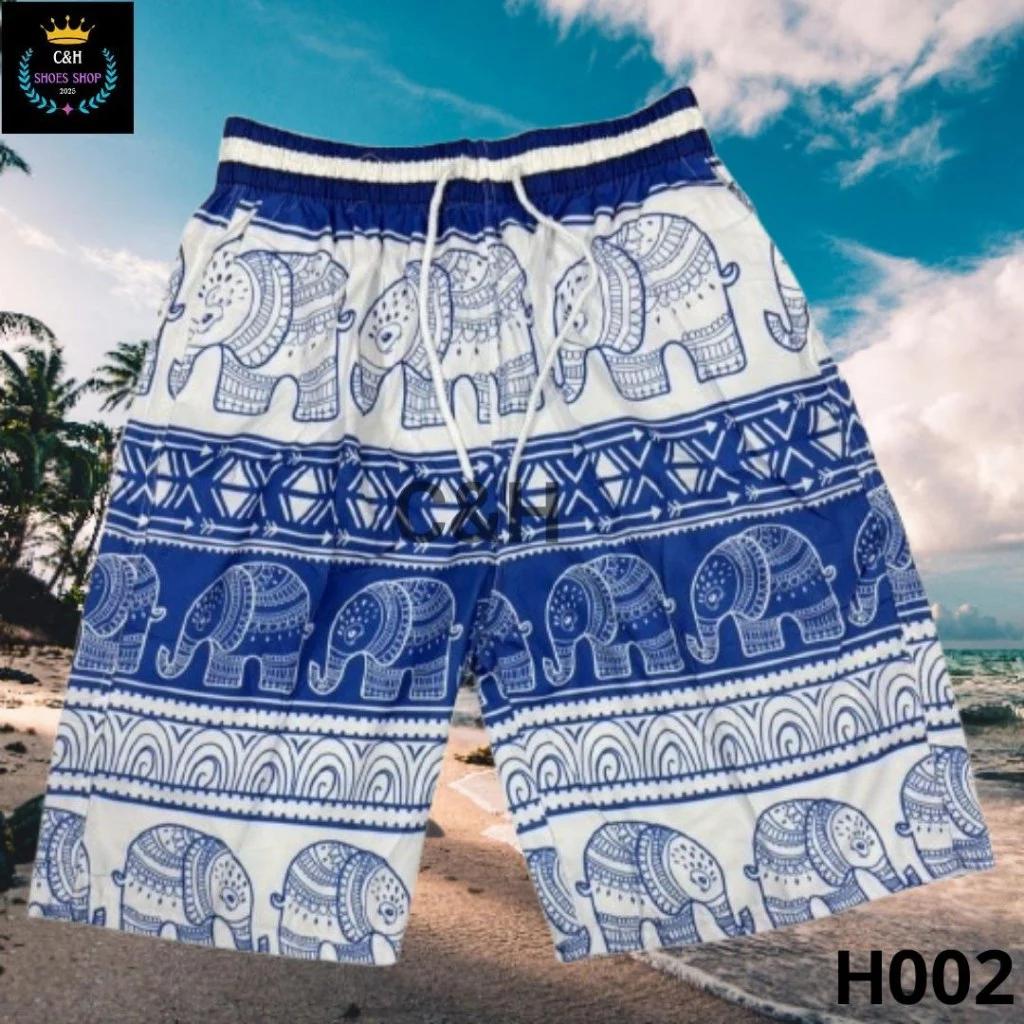 Elefantenhose Shorts Training Muay Thai Boxen Kickboxen Print Unisex Herren Damen Schnelltrocknend Kampfsport Boxer Kind Kämpfen Fitness Gym Sport Workout