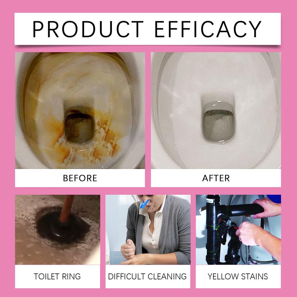 Multifunktionaler konzentrierter Toilettenreinigungsstift, Toilettenreiniger für den Wassertank, Toilettentankreiniger, Reinigungsparfümstift, anhaltende Frische