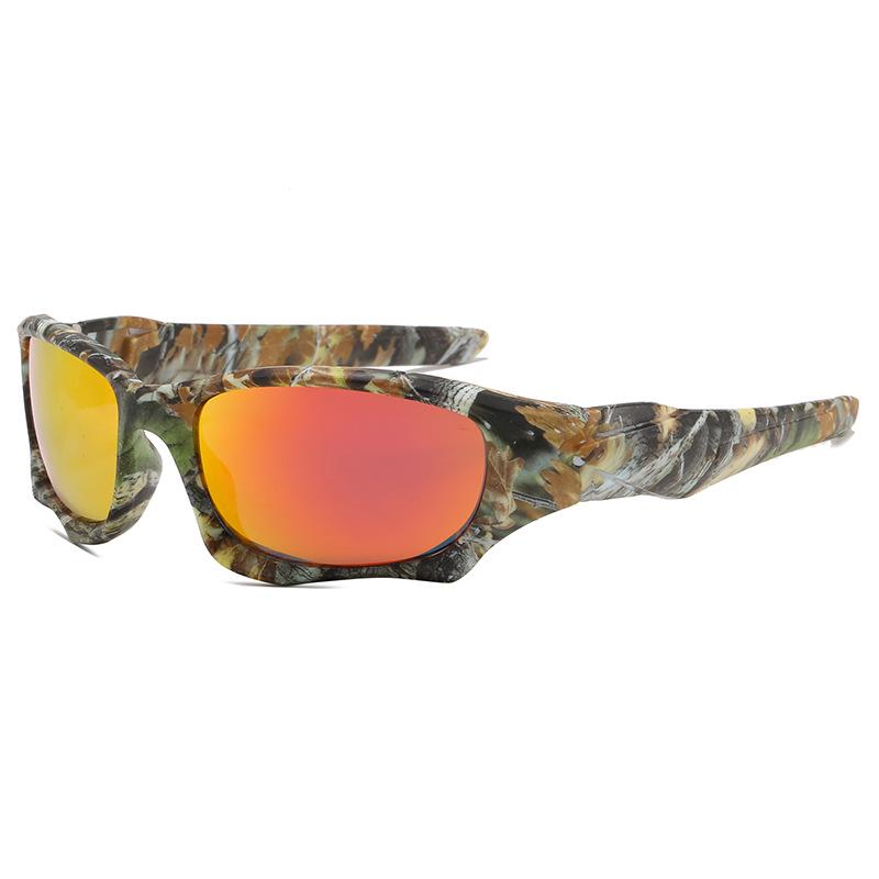 Men's Polarized Tactical Windproof Sunglasses - Military Green, Sports Style