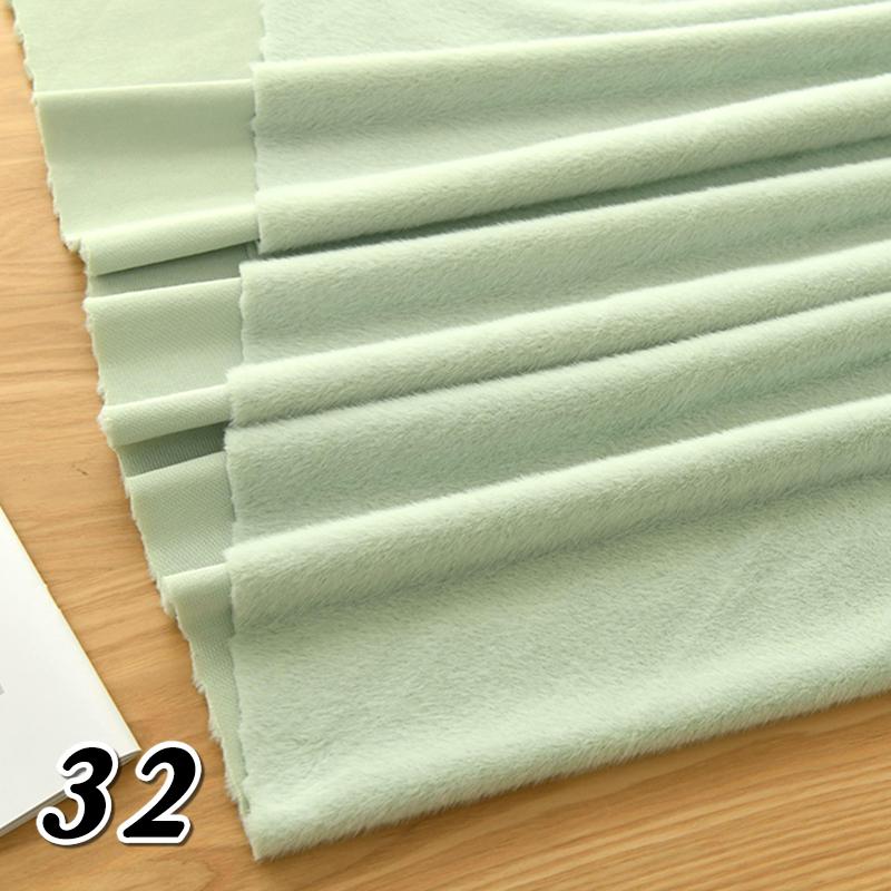 50*40cm Encrypt Imitation Rabbit Fur Fabric Thicken Plush Counter Background Clothing Fabric Handmade DIY Sewing Doll Fabric