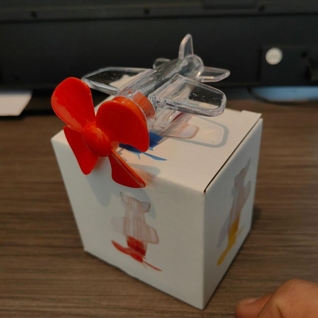 Wind Power Small Aircraft Color Lights Electric Vehicles Motorcycle Wind Energy LED Bright Light Car Decoration Car Atmosphere Lights