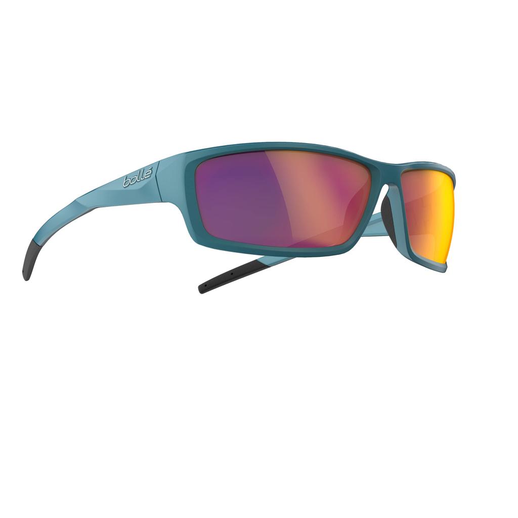 BOLLE CERBER Cycling Creator Teal Ruby BS041002 Sunglasses, Metallic, Volt+ Lenses, 15% Transmittance,