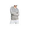 Adidas Striped Logo Casual Sports Hooded Jacket Women Jacket Gray GV6021