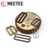 10/20/30Pcs Meetee Metal Tri-Glide Rings Buckles 6-50mm Bra Strap Adjust Clasp 8-shaped Ring Hook Garment Hardware Accessories