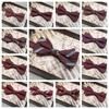 Soft Red Serise Bow Tie Bowknot Bridegroom Groomsman Cravat Creative Men Necktie  Chinese Wedding