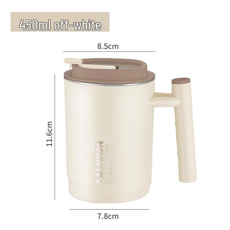 304 Stainless Steel Travel Mug with Lid - Multi-purpose Coffee, Tea, & Office Cup