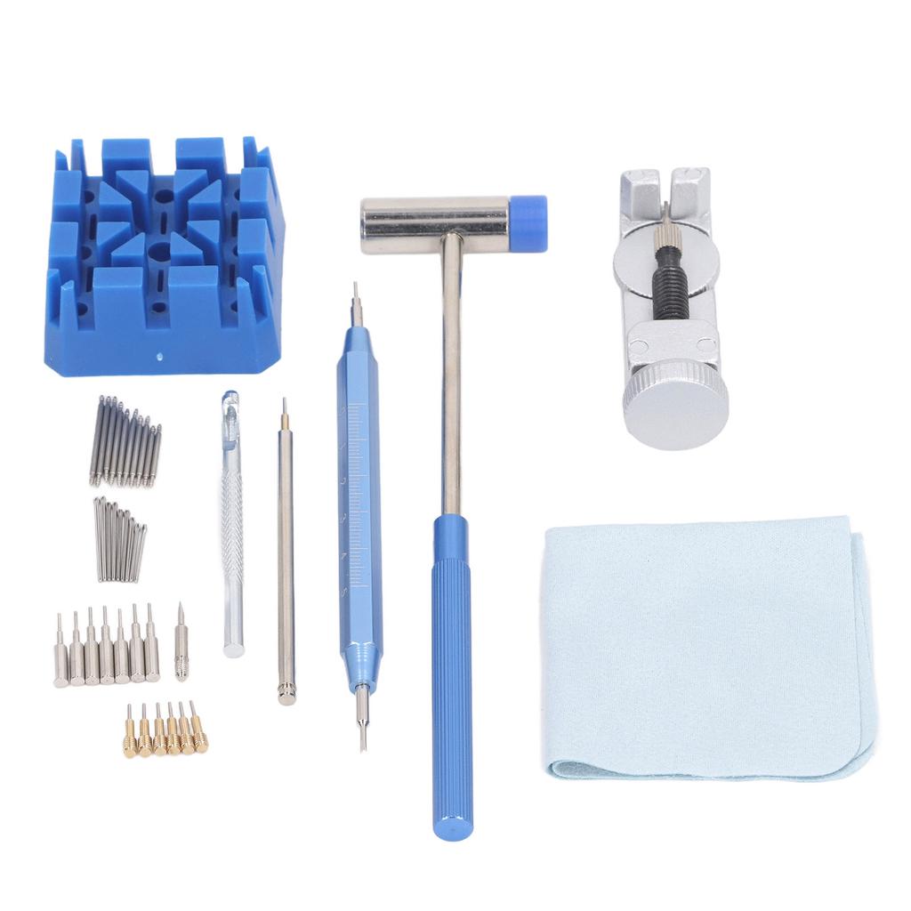 Uhrenreparaturwerkzeug-Set Gliederband-Einsteller Entferner Gehäuseöffner Batteriewechselwerkzeuge