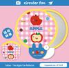 Tengyi Cute Mini Folding Handheld Fan & Photography Reflector