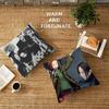 NANA Pillow Anime Pillow Sofa Bed Head Pillow Cover Cushion Cover 45x45 Cm Fashion