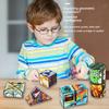 Shape Shifting Box Geometric Changeable Magnetic Magic Cube 3D Decompression Hand Flip Puzzle Kids Reliever Fidget Toy Xmas Gift