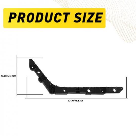 Bumper Bracket Retainer Support 2013- Kit For Rear Nissan Sentra Right Left