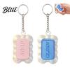 Sensory Toys for Focus And Calm 3D Printed Soap Fidget Keychain Creative Stress Relief Toy with Click Cute Embossed Sound Bags and Keys Portable