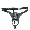 PU Leather Belt with Ring for Male