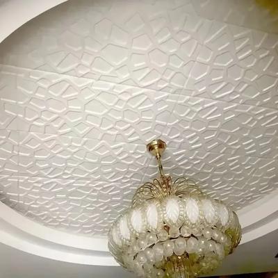 35*35cm 3D Foam Ceiling Waterproof Anti-collision Wall Stickers Peel and Stick Self-adhesive Background Wallpaper Bed Room Decor