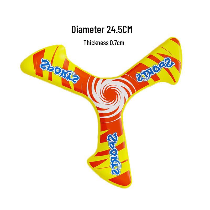 Children s EVA Soft Three-Bladed V-Shaped Boomerang Toy - Hand-Thrown Flying Dart Gift for Kindergarten