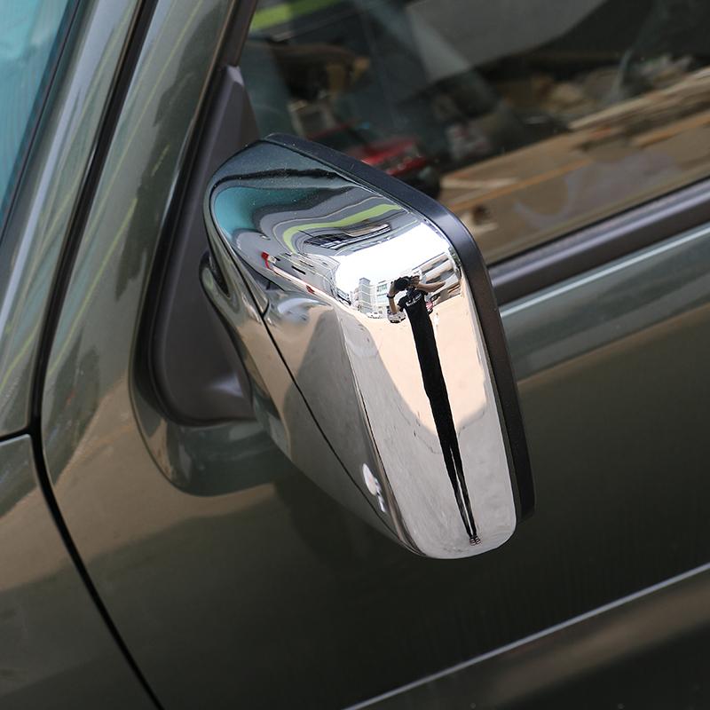 Auto-Rückspiegelschale, Dekorationsabdeckung für Suzuki Jimny 2007–2017, ABS-Außenzubehör, Chrom