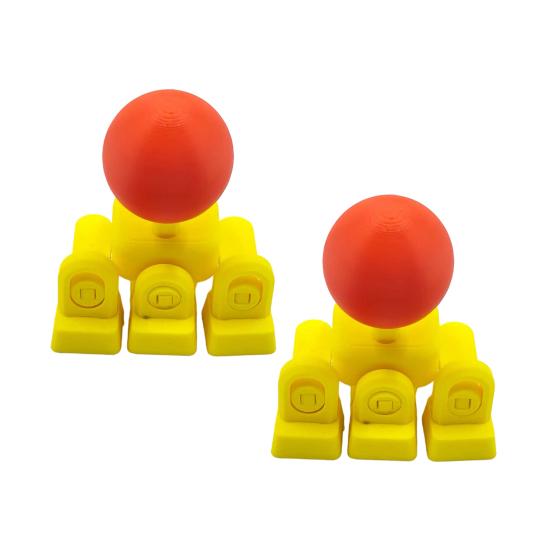 

Ігровий джойстик Keycap Винтажний 3D-друк Новинка Механічна клавіатура Keycap З єднання з 4 клавішами Міні-контролер для файтингу Кнопка-насадка для геймера D