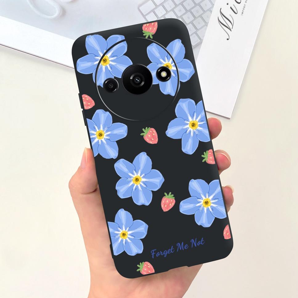 Fashion Design For Xiaomi Redmi A3 4G Case  Butterfly Cute Cat Soft Silicone Back Cover For Redmi A3 A 3 6.71" Bumper Phone Case