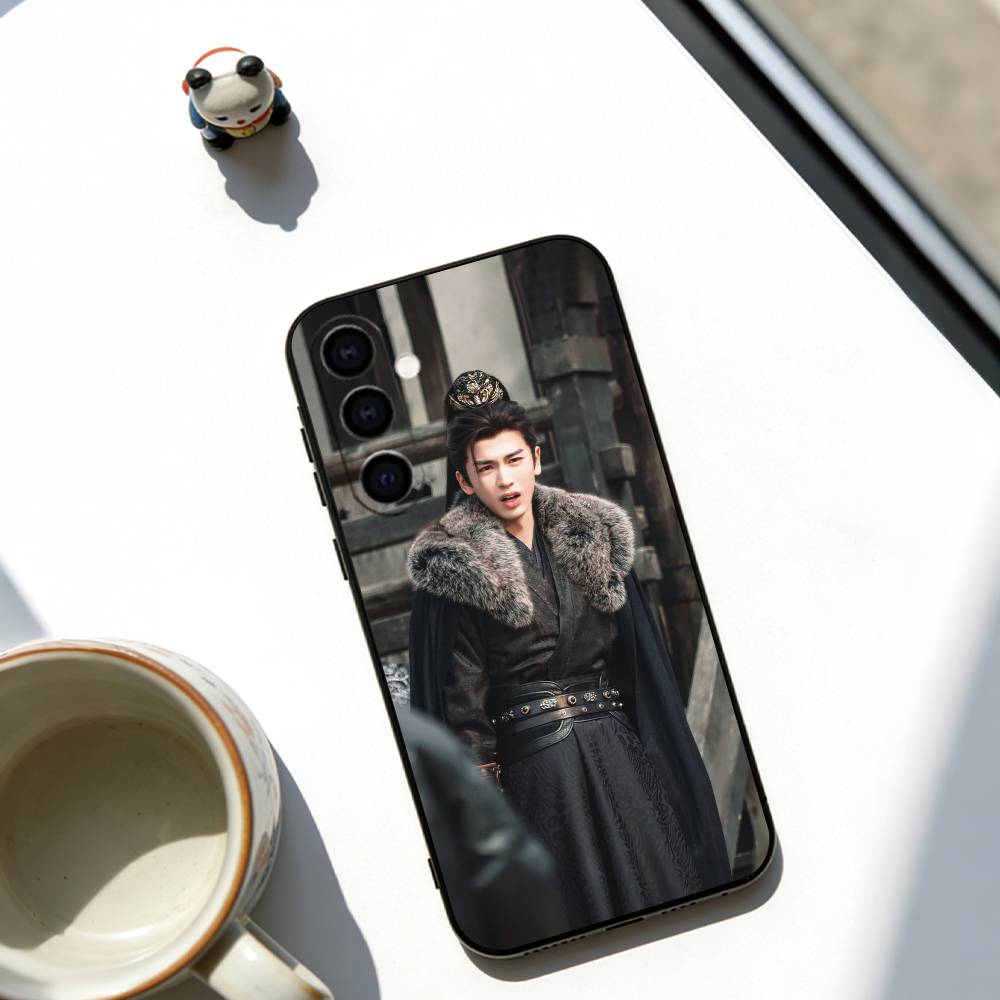 Zhang Linghe Phone Case Black Silicone Soft For Samsung Galaxy A73,A72,A71,A70,A53,A52,A51