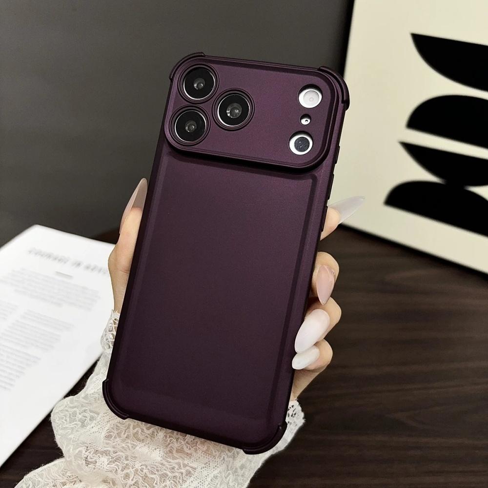 Shockproof Silicone Plain Phone Case For iPhone 17 16 15 14 13 12 11 Pro Max Plus 17 Air 16E 17E Soft Cover