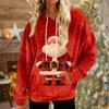 Dámské mikiny Oversized Zimní Plyšové Roztomilé Mikiny Pulovr Trendy Podzimní Zimní Oblečení