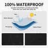 Waterproof Outdoor Heater Cover for Pyramid Patio Heaters with Ventilation and Secure Fit Elastic Hem and Zipper