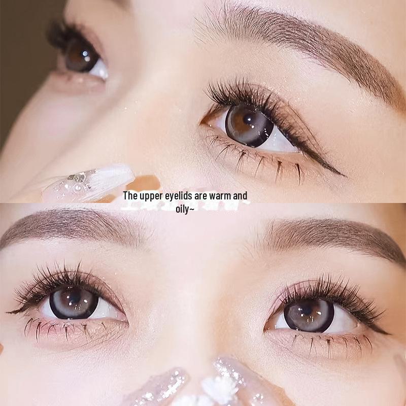 Feather Fan Style False Eyelashes - Lazy Series: Natural, Easy To Apply, Perfect for Novice Thai Makeup.