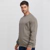 Dibinze Men's Plus Size Cotton Blend Crewneck Sweatshirt