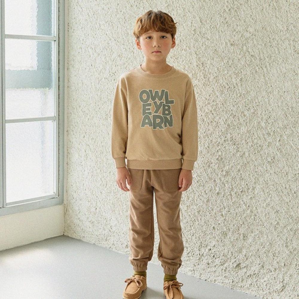 

Оливан Простой Графический Свитшот Топ и Низ Бежевый beige/160