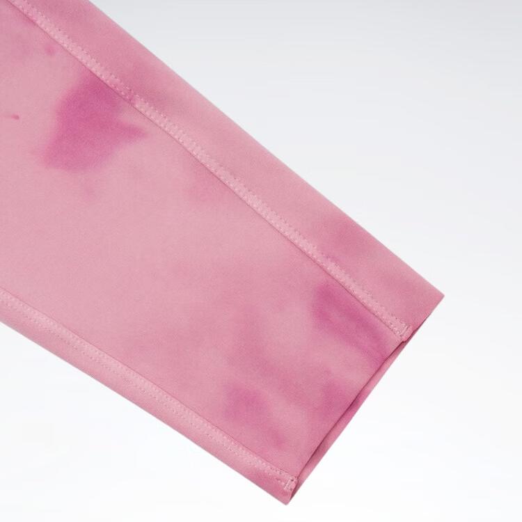 Reebok Fashion Casual High-Waisted Stretch Sports Pants Women Bottoms Pink 23RCS608WGF0