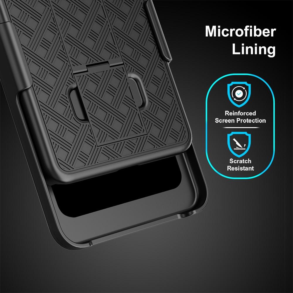 Case for Galaxy S26+ - TPU+PC, Black, With Stand
