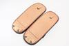 Setta Cowhide Made in Japan [Hasegawa] Men's "Tsumugi-style" Sandals/Zori Sandals, Sole, (Size 3L, Navy)