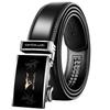 Men's Leather Automatic Buckle Belt