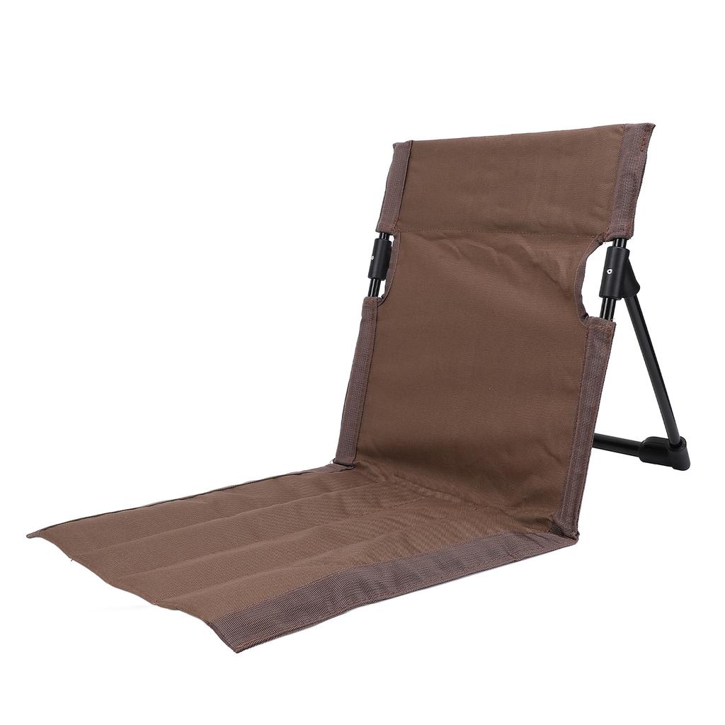 Beach Floor Chair with Adjustable Back Support Folding Portable Lightweight Breathable Camping