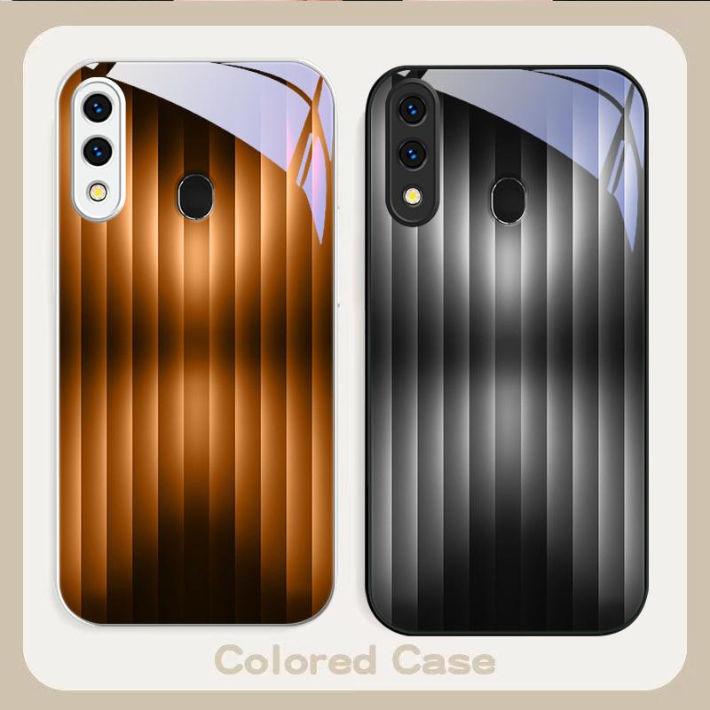 Brown Delicate Gradient For Samsung A20 30 22 23 24 25 26 31 32 A33 34 35 42 50 51 52 53 54 55 56 70 71 72 73 Glass Phone Case