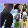 Sports Yoga Jumpsuit Bodysuit Leggings Pants With Stretch Material And Form-fitted Design**
