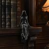 Decorazione Stanza Stile Vittoriano Statuetta Dea Mietitore Stampata 3D, Scultura Figura Incappucciata Eterea, Statua Dama Oscura Collezionabile Fantasy Gotico per