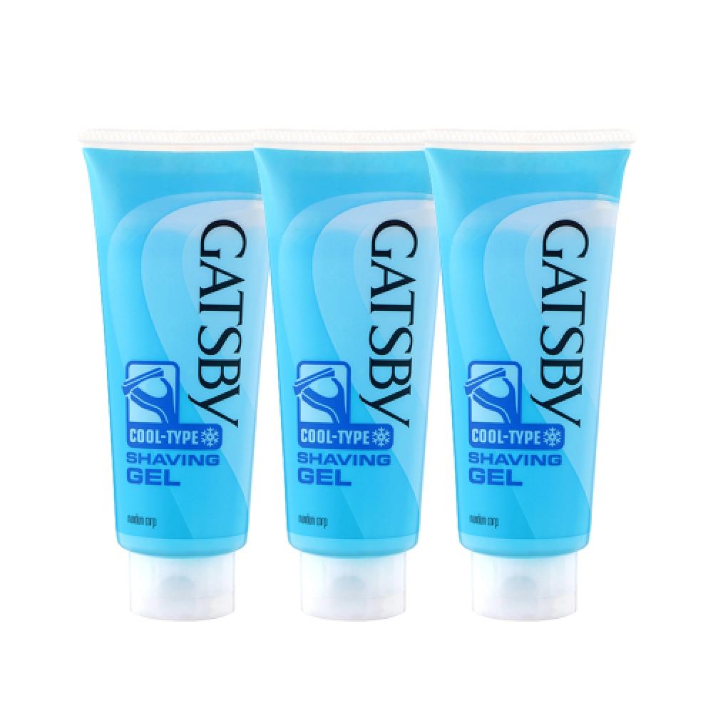 

Gatsby Shaving Gel Cool Type 205g 3pcs FREE