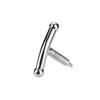 Stainless Steel Urethral Sound Metal Glans Plug for Male Stimulation 