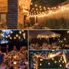 E12 High Voltage LED String Lights - ST38, Colorful Indoor/Outdoor Decoration for Garden or Camping