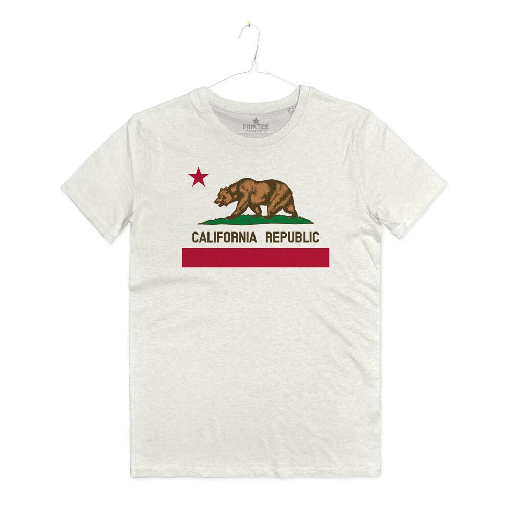 

California Republic Flag Bear T-Shit Los Angeles West Coast T-Shirt 4XL