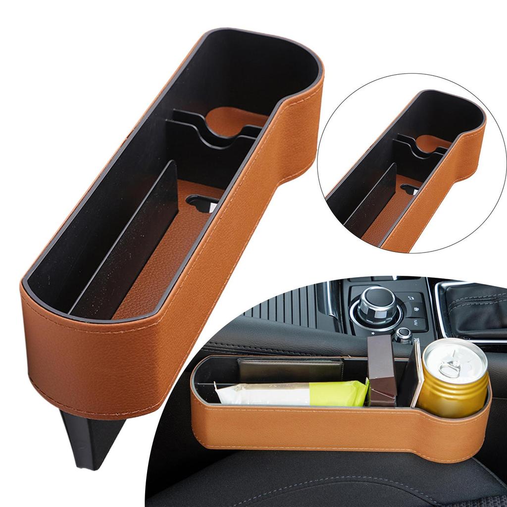 Organizer Auto Console Side Storage Box Portable Multifunctional Crevice For Cellphones