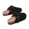 Women's Cork Baotou Slippers - Trendy Roman-Style Casual Slip-Ons In Large Sizes