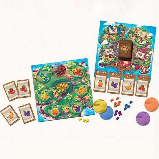 Korea Board Games Fruit Island Tycoon, popular Korean game