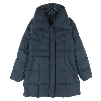 LAUTREAMONT Long Sleeve Down Coat 40 Navy Women Used