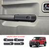 For Suzuki Jimny Nomade -2025 ABS carbonfiber door handle bowl window rise switch gear Handbrake AC vent Navigation cover