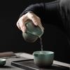 Ceramic Kung Fu Tea Set Portable Bag Quick Tea Cup One Pot Two Cups