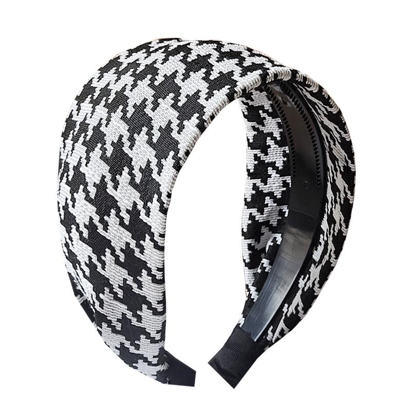 Cross-Border Wide Headband: Non-Slip Women's Hair Cover for White Hair and Baby Hair