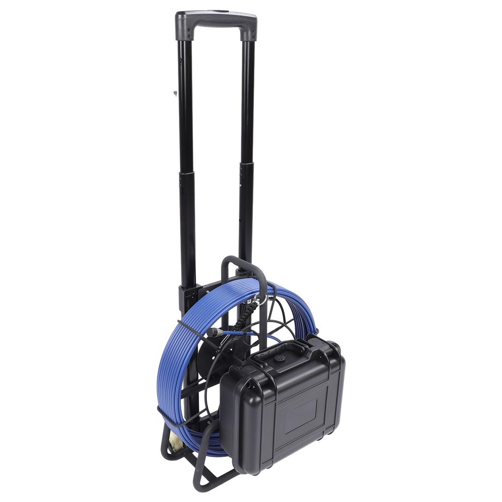 Sewer Camera 98.4FT Cable 9 Inch LCD Display IP68 Water Proof Pipeline Inspection Camera with DVR for Plumbing