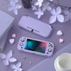 EXtremeRate PlayVital Niestandardowe Twarde Etui dla Switcha Zawiera Szkło Hartowane Lite, (Lawenda)